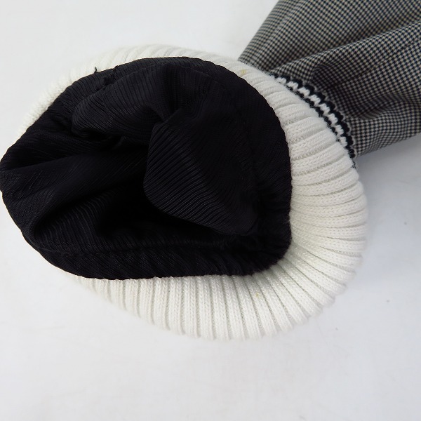 実際に弊社で買取させて頂いたGIVENCHY/ジバンシー ブルゾン ブラック/ホワイト 44の画像 6枚目