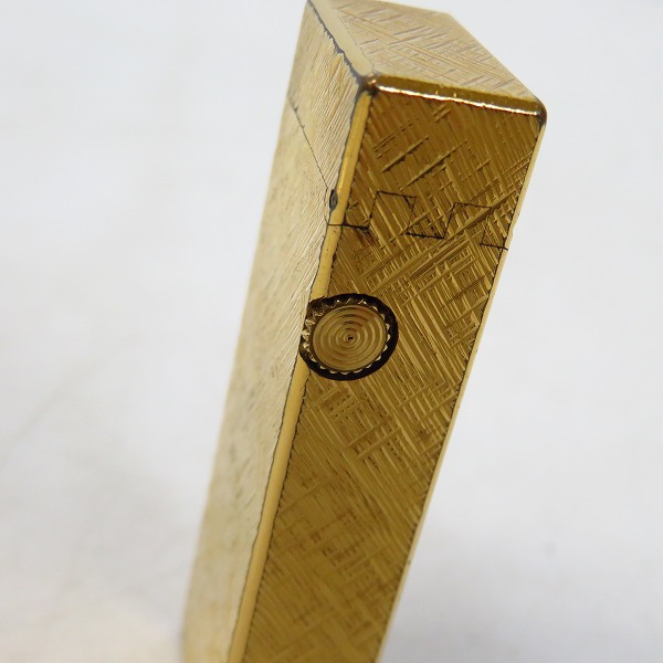 実際に弊社で買取させて頂いたdunhill/ダンヒル スリム ローラー ガスライター ゴールドの画像 4枚目