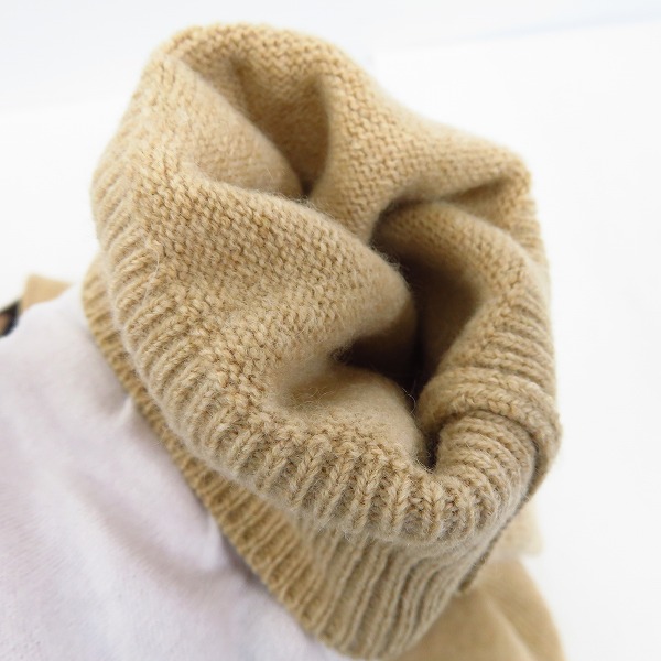 実際に弊社で買取させて頂いたBURBERRY LONDON/バーバリーロンドン ロゴ刺繍 ハーフジップニット セーター Mの画像 5枚目