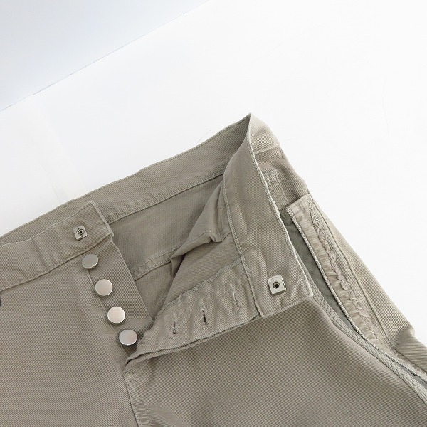 実際に弊社で買取させて頂いたBALMAIN/バルマン ラインデニムパンツ ボタンフライ 27の画像 7枚目