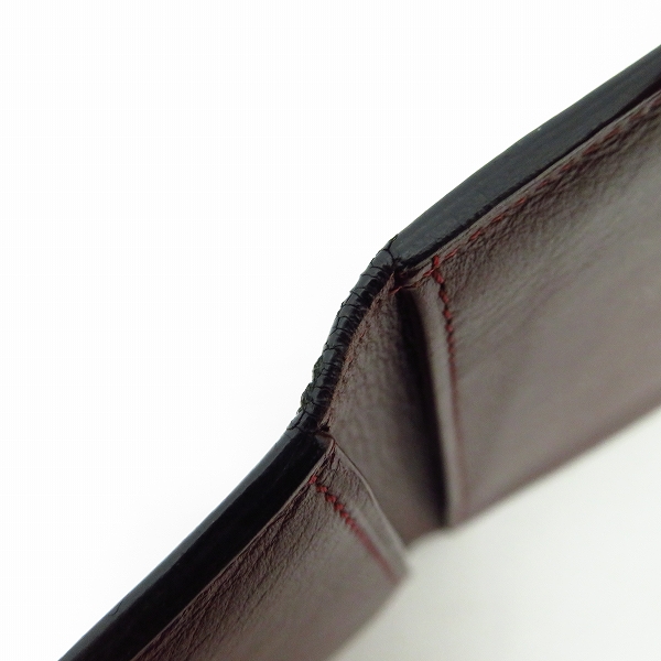 実際に弊社で買取させて頂いたCARTIER/カルティエ カボション カードケース/名刺入れ/カーフレザーの画像 8枚目
