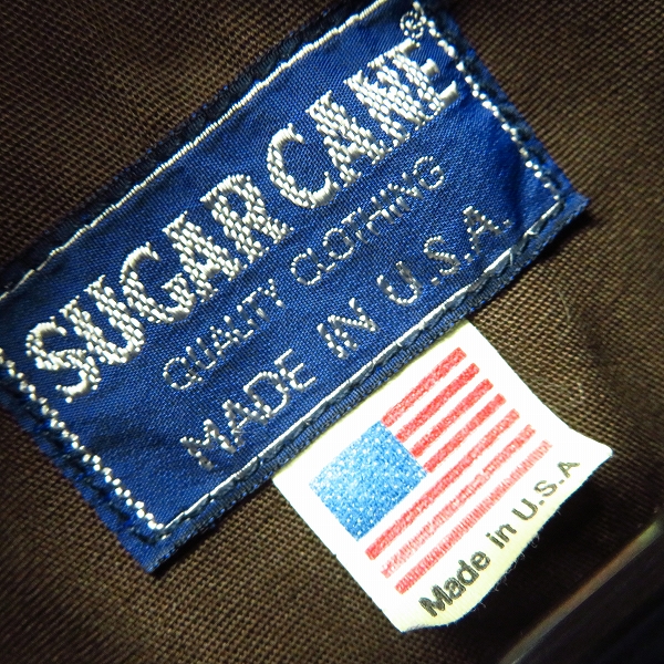 実際に弊社で買取させて頂いたSUGAR CANE/シュガーケーン Johnny ワークシャツ Mの画像 2枚目