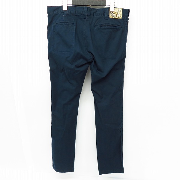 実際に弊社で買取させて頂いたuniform experiment/ユニフォームエクスペリメント SLIM-FIT CINO PANT ネイビー UE-150048/2の画像 1枚目