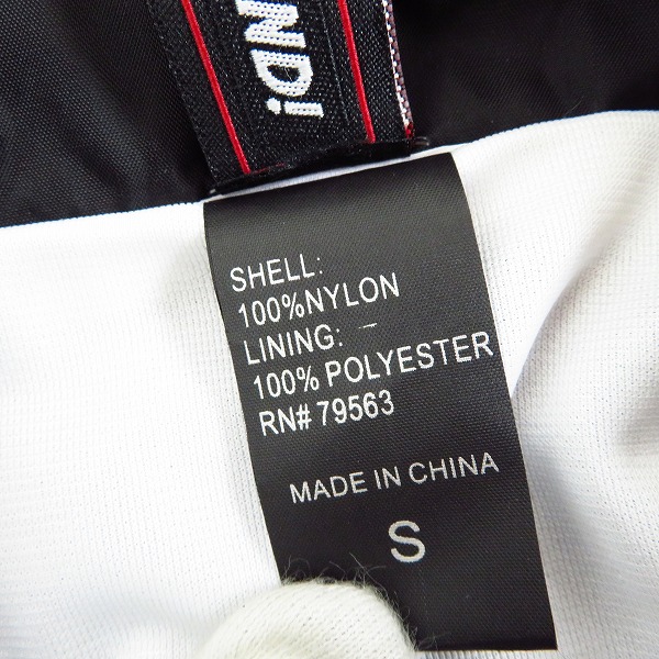 実際に弊社で買取させて頂いたINDEPENDENT/インディペンデント SPEED KILLS コーチジャケット ブラック/黒 Sの画像 3枚目