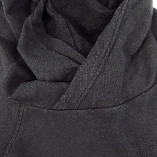 実際に弊社で買取させて頂いたDIET BUTCHER SLIM SKIN/ダイエットブッチャースリムスキン 17AW 英字 刺繍 半袖プルオーバーパーカーの画像 4枚目