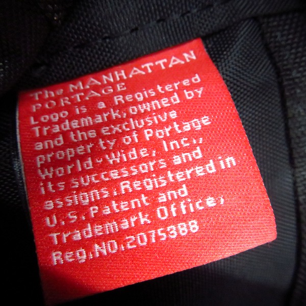 実際に弊社で買取させて頂いたManhattan Portage/マンハッタンポーテージ DECO Backpack/リュック/バックパックの画像 4枚目
