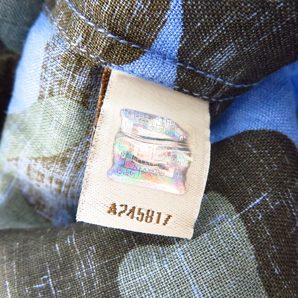 実際に弊社で買取させて頂いた【未使用】HYDROGEN/ハイドロゲン 迷彩/カモフラ 長袖シャツ/Sの画像 5枚目