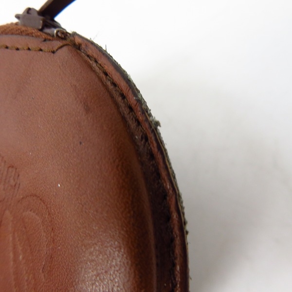 実際に弊社で買取させて頂いたLOEWE/ロエベ 丸型 レザー コインケースの画像 4枚目