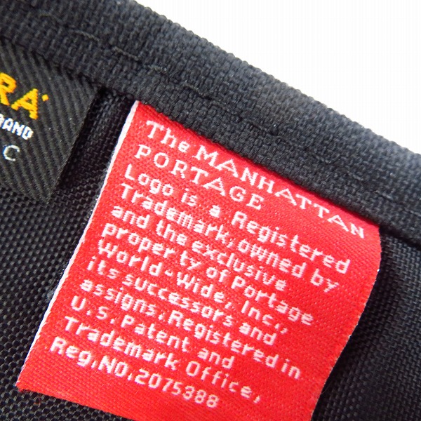 実際に弊社で買取させて頂いたManhattan Portage/マンハッタンポーテージ Washington SQ Backpack/リュック/バックパックの画像 4枚目