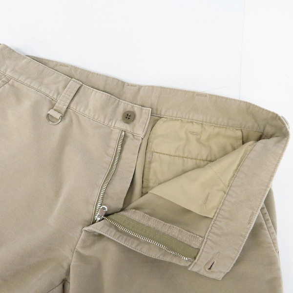 実際に弊社で買取させて頂いたuniform experiment/ユニフォームエクスペリメント ストレッチパンツ ベージュ UE-145082/2の画像 2枚目