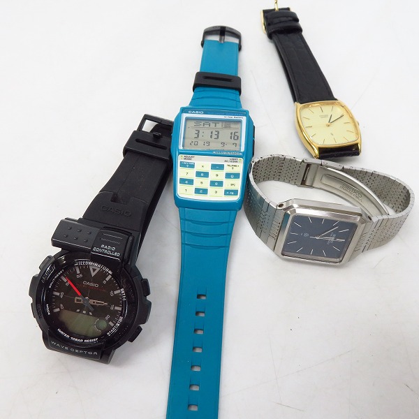実際に弊社で買取させて頂いた【おまとめ/20点↑】CASIO/SEIKO/TIMEX/CITIZEN DATABANK/IRONMAN/INDIGLO 他 時計/ウォッチの画像 1枚目
