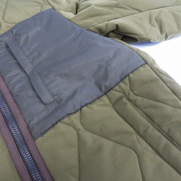 実際に弊社で買取させて頂いた【未使用】Lounge Lizard/ラウンジリザード NYLON RIPSTOP/キルティングブルゾン 5736/2の画像 6枚目