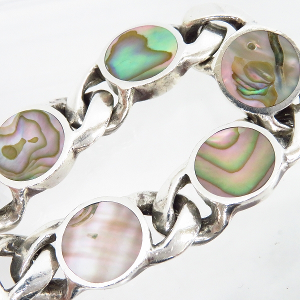 実際に弊社で買取させて頂いたSTANLEY GUESS/スタンリーゲス ラウンドマルチシェルブレスレットの画像 2枚目