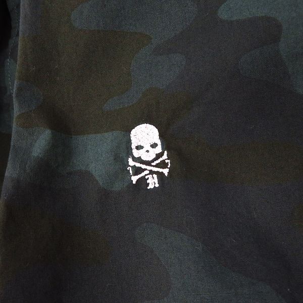 実際に弊社で買取させて頂いたHYDROGEN/ハイドロゲン カモフラ/迷彩柄 ウエスタンシャツ 長袖 Mの画像 4枚目