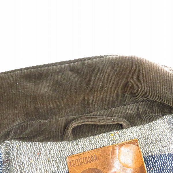 実際に弊社で買取させて頂いたCELT&COBRA/ケルト&コブラ コーデュロイ ジップアップジャケット XSの画像 6枚目