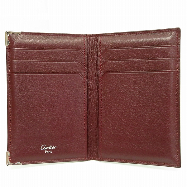 実際に弊社で買取させて頂いたCARTIER/カルティエ カボション カードケース/名刺入れ/カーフレザーの画像 3枚目