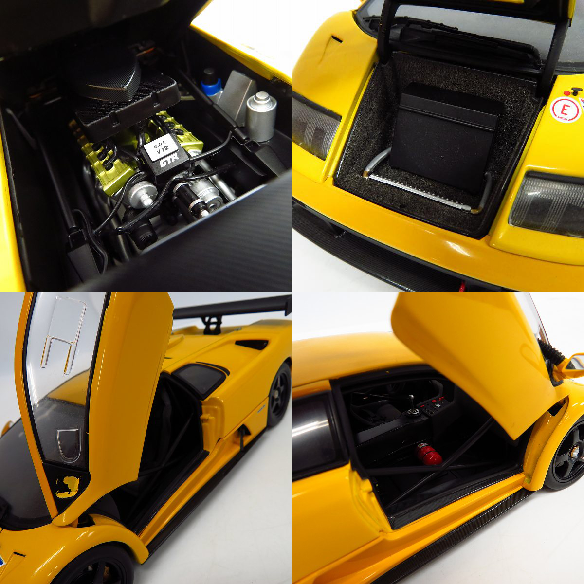 実際に弊社で買取させて頂いた【難有】AUTOart/オートアート  ミニカー Lamborghini/Diablo/ランボルギーニ ディアブロ 1/18 の画像 5枚目