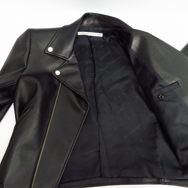 実際に弊社で買取させて頂いたJOHN LAWRENCE SULLIVAN/ジョンローレンスサリバン レザーライダースジャケット JLS-04-01/36の画像 5枚目