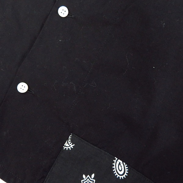 実際に弊社で買取させて頂いたDISCOVERED/ディスカバード ペイズリー シャツの画像 3枚目