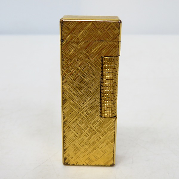 実際に弊社で買取させて頂いたdunhill/ダンヒル スリム ローラー ガスライター ゴールド