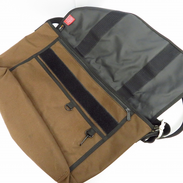 実際に弊社で買取させて頂いたManhattan Portage/マンハッタンポーテージ  メッセンジャーバッグ ブラウンの画像 4枚目
