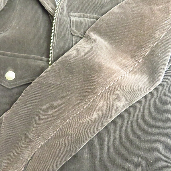 実際に弊社で買取させて頂いたCELT&COBRA/ケルト&コブラ コーデュロイ ジップアップジャケット XSの画像 7枚目