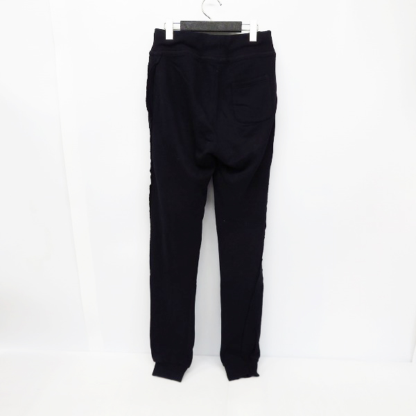 実際に弊社で買取させて頂いたHYDROGEN/ハイドロゲン スカル スウェットパンツ ブラック/Sの画像 1枚目
