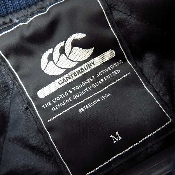 実際に弊社で買取させて頂いたCANTERBURY/カンタベリー Rugby Union 5 スタジャン/Mの画像 2枚目