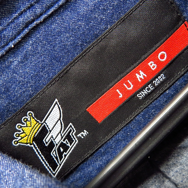 実際に弊社で買取させて頂いた【未使用含む】FAT/エフエーティー シャツ 長袖/7分丈 コットン/JUNBO 3点セットの画像 2枚目