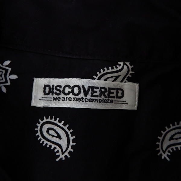 実際に弊社で買取させて頂いたDISCOVERED/ディスカバード ペイズリー シャツの画像 2枚目