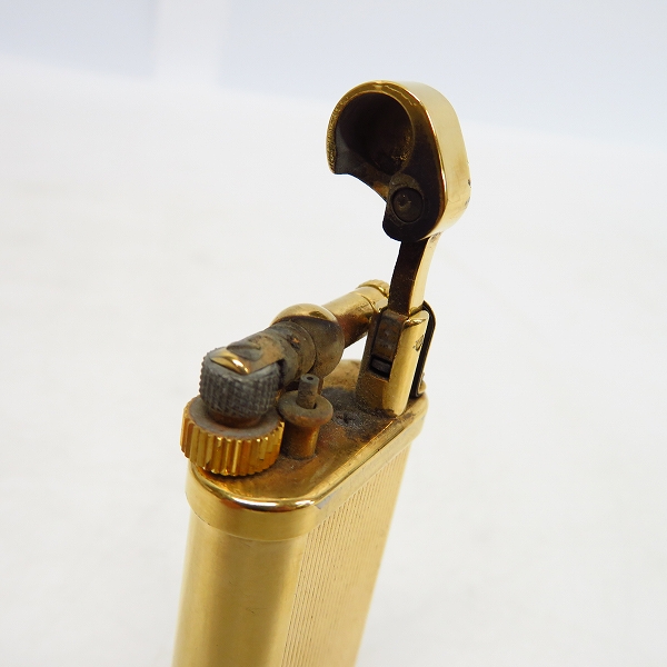 実際に弊社で買取させて頂いたdunhill/ダンヒル UNIQUE/ユニーク ガスライター ゴールドの画像 3枚目