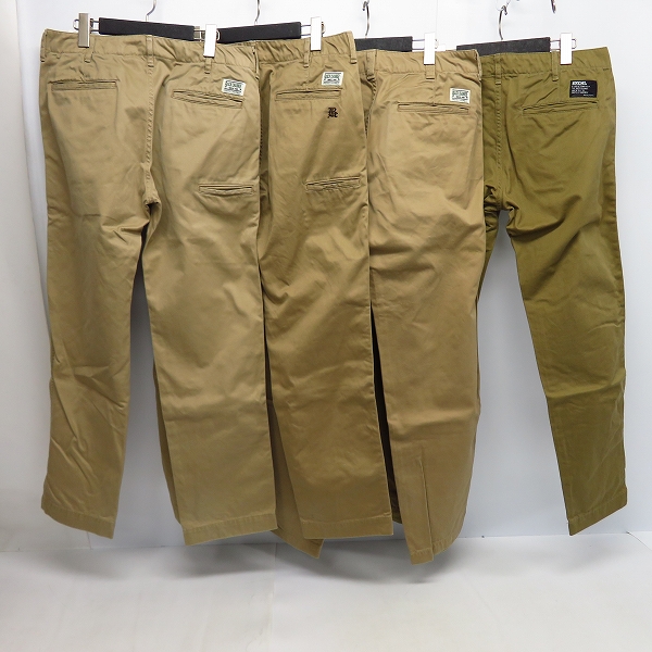 実際に弊社で買取させて頂いたBackChannel/バックチャンネル チノパン 4点セット S/Mの画像 1枚目
