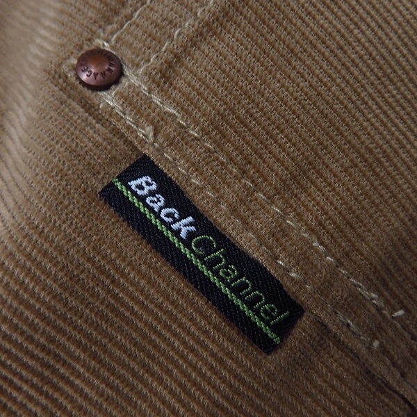 実際に弊社で買取させて頂いたBackChannel/バックチャンネル コーデュロイパンツ/Mの画像 2枚目