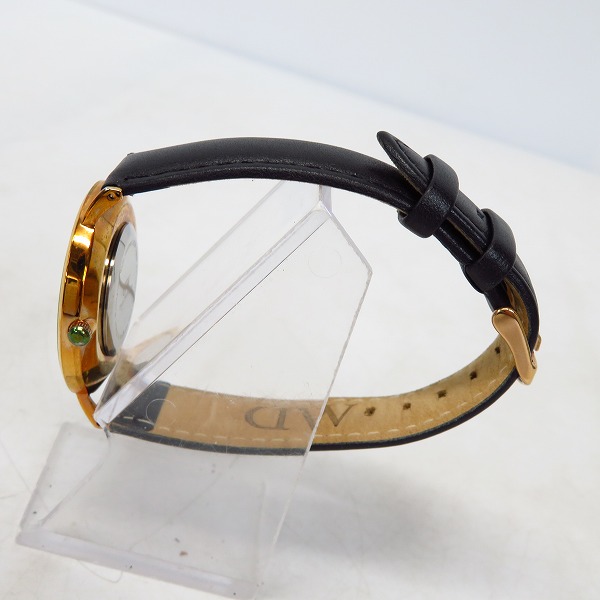 実際に弊社で買取させて頂いたDaniel Wellington/ダニエルウェリントン レザーベルト 腕時計【動作未確認】の画像 1枚目