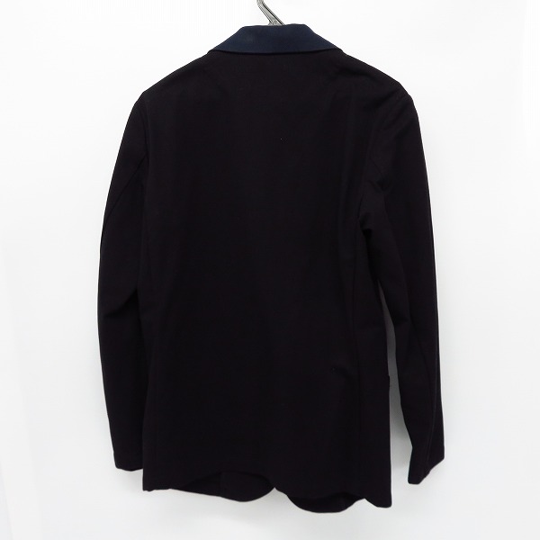 実際に弊社で買取させて頂いたVALLIS by FACTOTUM/ヴァリスバイファクトタム 1B テーラードジャケット ブラック/46の画像 1枚目