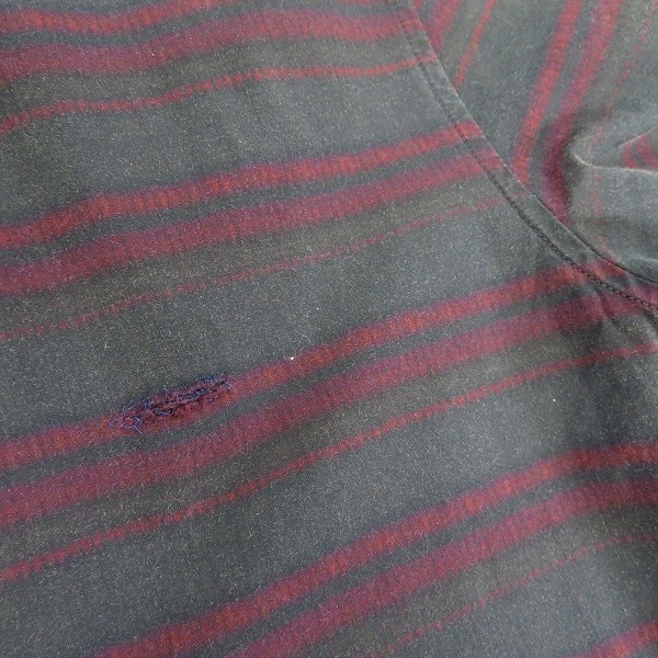 実際に弊社で買取させて頂いたMARNI/マルニ イタリア製 チェック柄 コットン長袖シャツ 46の画像 7枚目