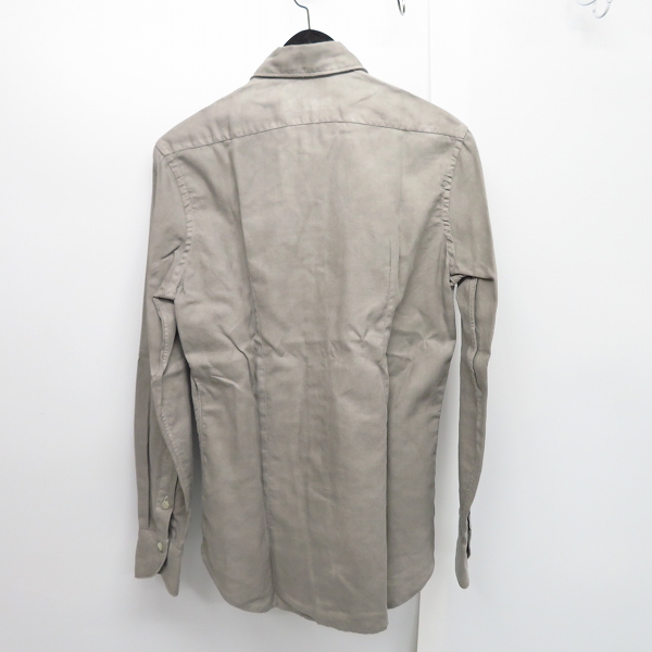 実際に弊社で買取させて頂いたHYDROGEN/ハイドロゲン 1ポイントスカル ロングスリーブ/長袖 コットンシャツ Size：Sの画像 1枚目