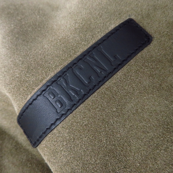 実際に弊社で買取させて頂いたBack Channel/バックチャンネル スエードレザー デッキジャケット/Mの画像 3枚目