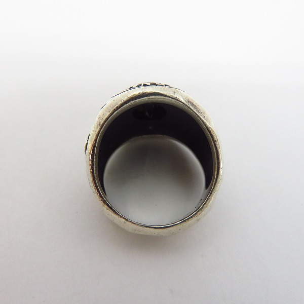 実際に弊社で買取させて頂いた【ギャラ付き】GARNI/ガルニ Ism College Ring リング/指輪 GR17002 14.5号の画像 4枚目