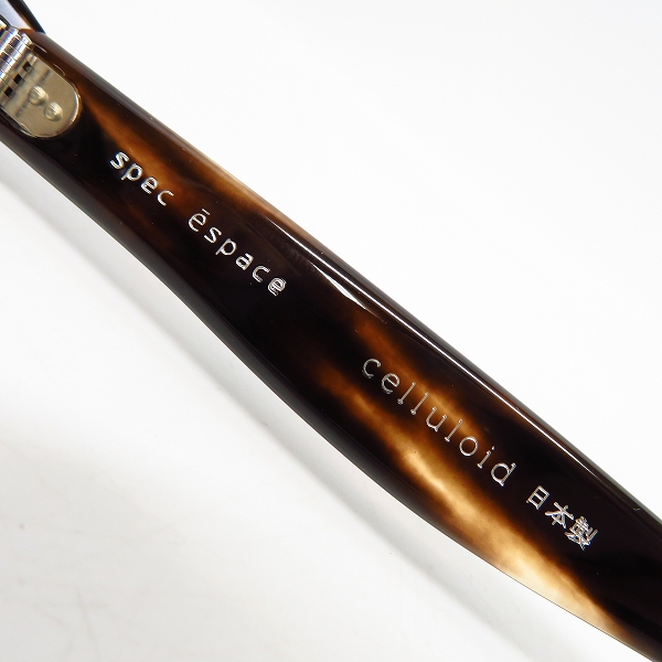 実際に弊社で買取させて頂いたSpec espace/スペックエスパス 西野正美 手仕事 度入り/メガネフレーム/ES-8201の画像 4枚目