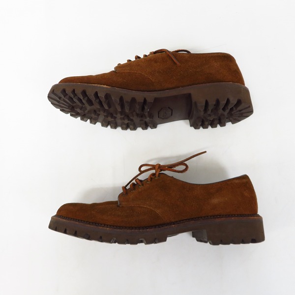 実際に弊社で買取させて頂いたARMANI JEANS/アルマーニジーンズ スエードレザー シューズ/10の画像 3枚目