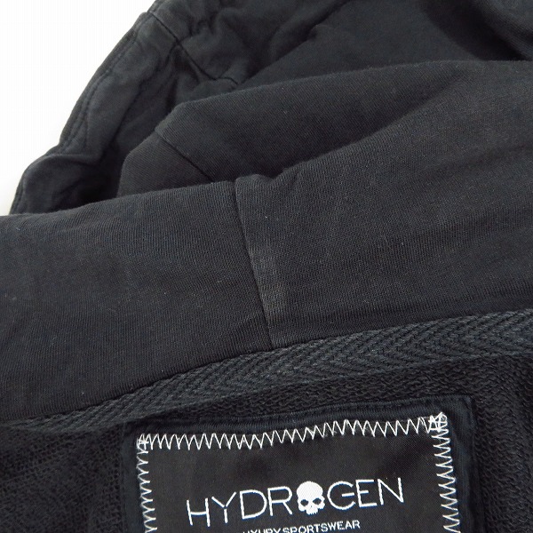 実際に弊社で買取させて頂いたHYDROGEN/ハイドロゲン スカル刺繍 ジップフーディー パーカー Sの画像 7枚目
