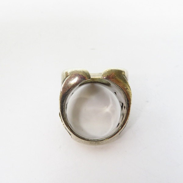 実際に弊社で買取させて頂いたDEAL DESIGN/ディールデザイン ストリーム ホースシュー リング/20号の画像 4枚目