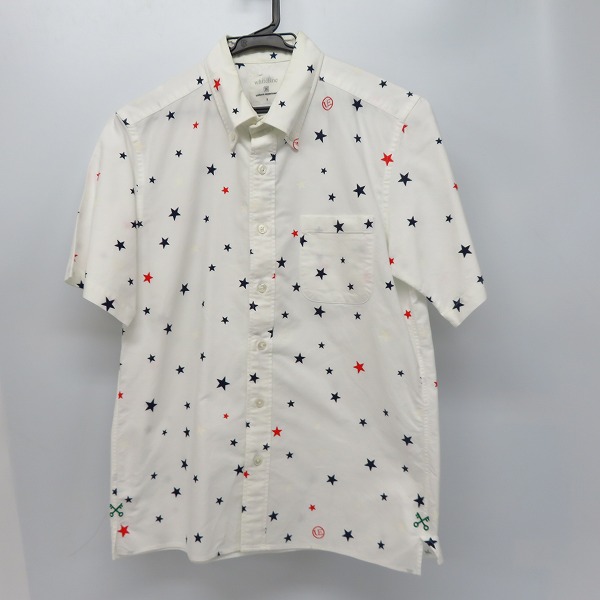 実際に弊社で買取させて頂いたuniform experiment/ユニフォームエクスペリメント スタープリント ボタンダウンシャツ UE-110041/2