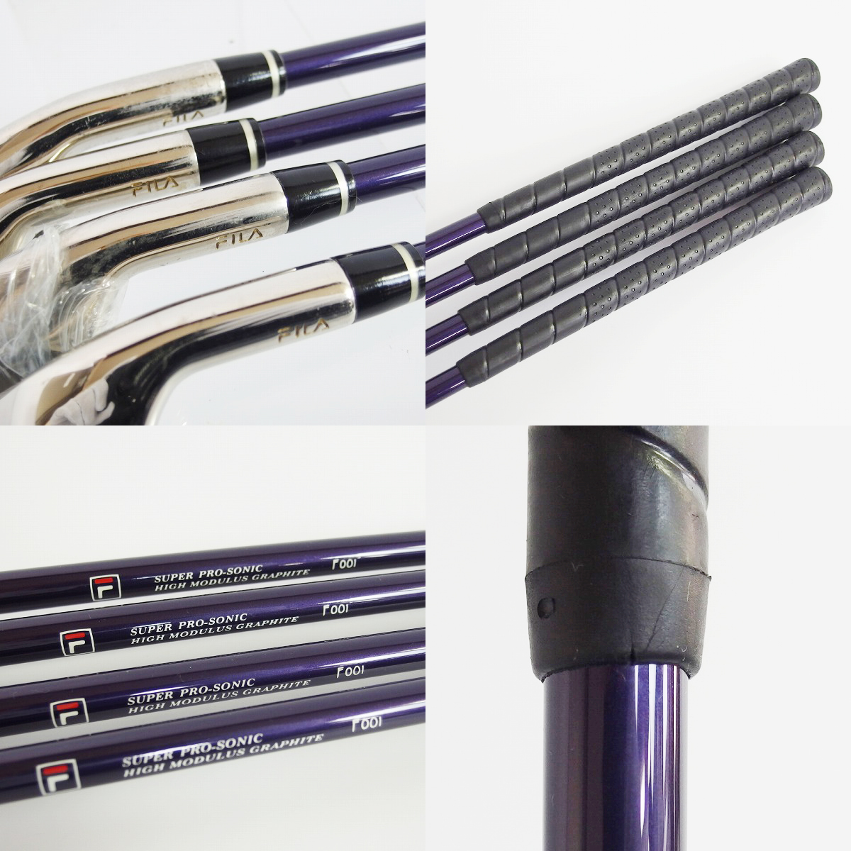 実際に弊社で買取させて頂いた【未使用含】FILA/フィラ FIRENZE レディースゴルフクラブ 7本セット キャディバッグ付きの画像 4枚目