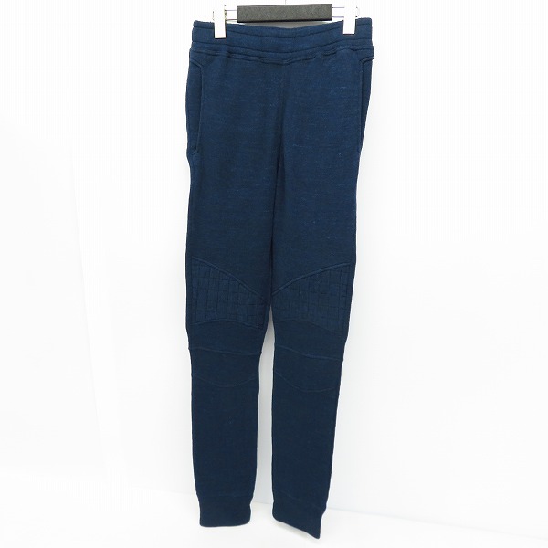 実際に弊社で買取させて頂いたBALMAIN/バルマン スウェット バイカーパンツ ネイビー/S