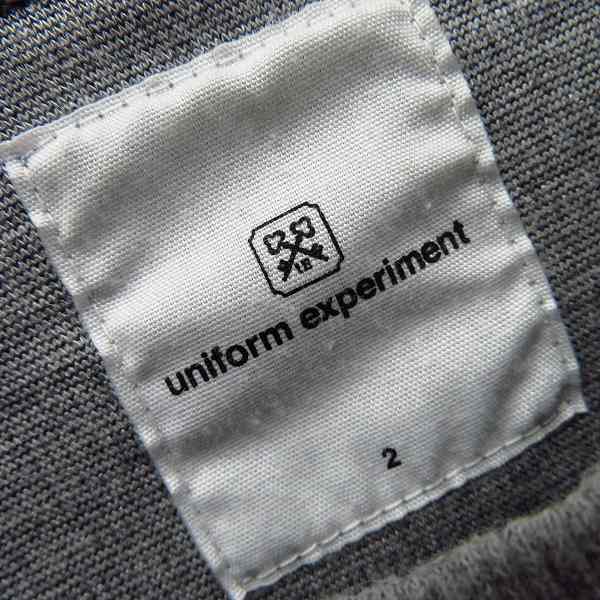 実際に弊社で買取させて頂いたuniform experiment/ユニフォームエクスペリメント CENTER CABLE CREW NECK CUT&SEWN/スウェット/2の画像 3枚目