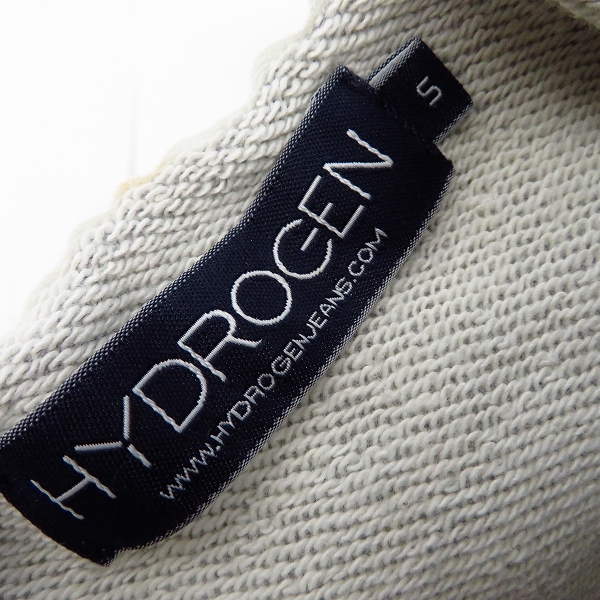 実際に弊社で買取させて頂いた【JPタグ】HYDROGEN/ハイドロゲン 刺繍プリント ダブルジップ パーカー/フーディー Size：Sの画像 2枚目
