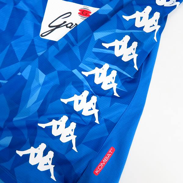 実際に弊社で買取させて頂いたKappa/カッパ 18/19 SSC NAPOLI ナポリ ゲームシャツ ホーム KF852GT51G/Lの画像 4枚目