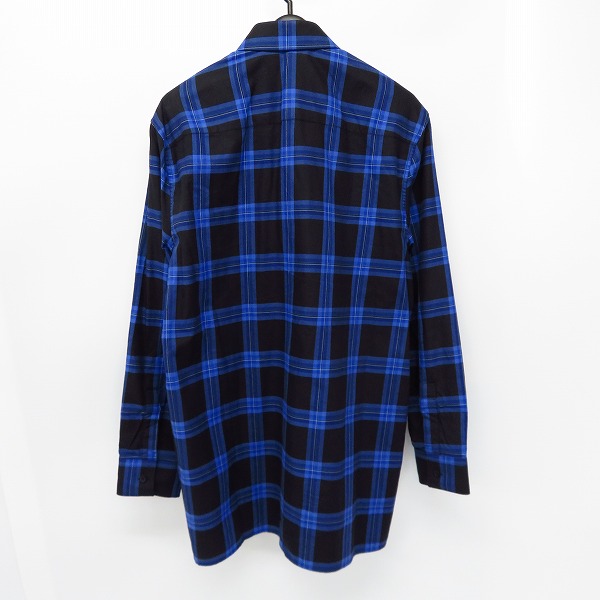実際に弊社で買取させて頂いたGIVENCHY/ジバンシィ チェック シャツ 16J 6256 417/38の画像 1枚目